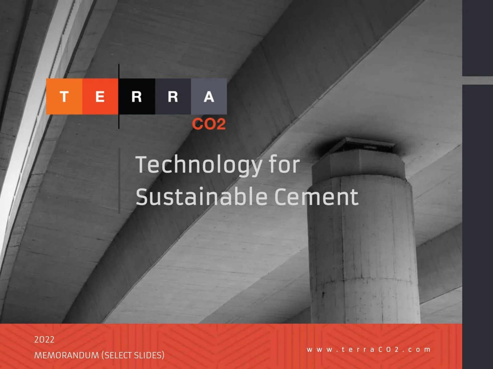 Terra CO2 pitch deck slide