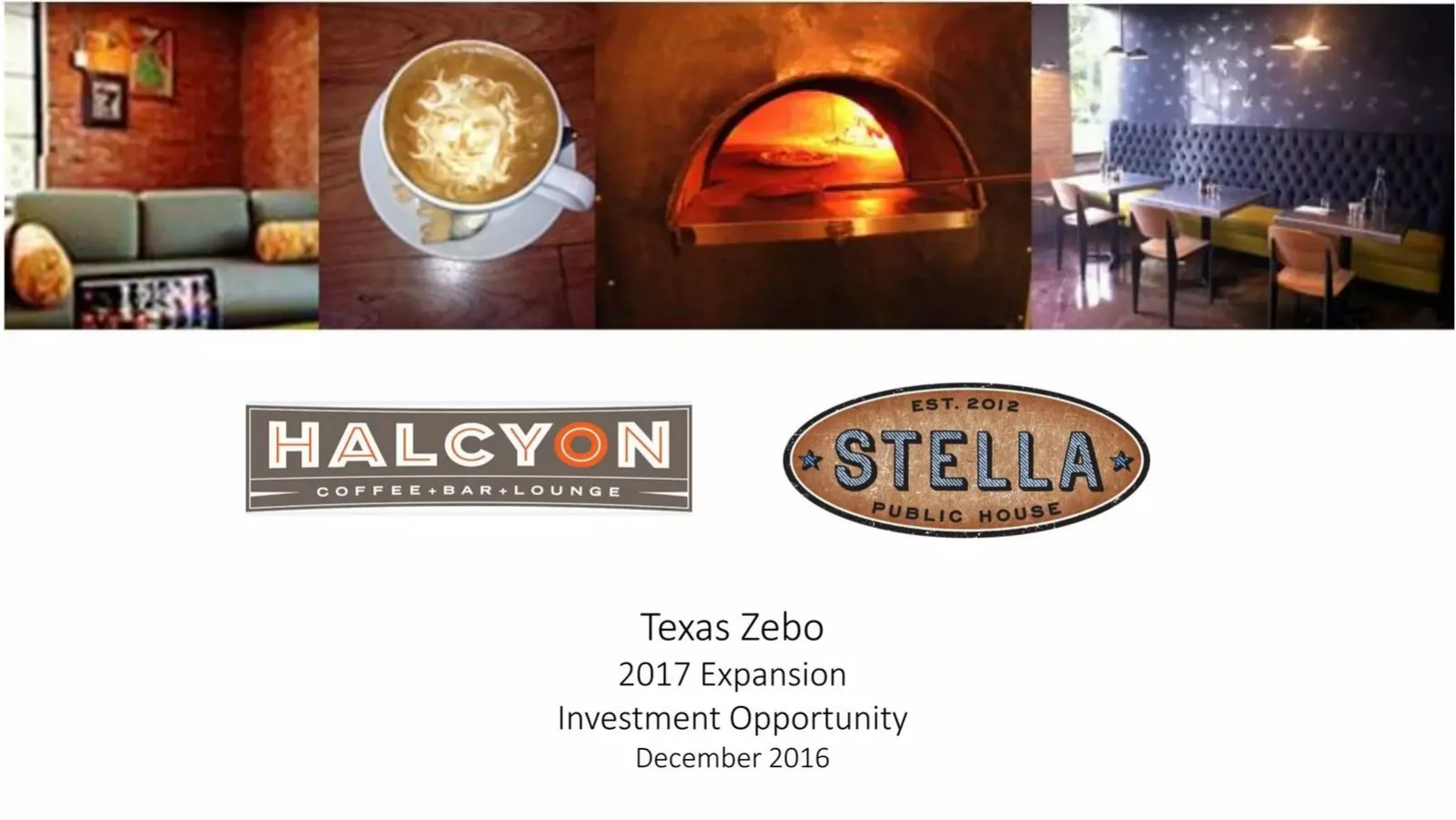 Texas Zebo pitch deck slide