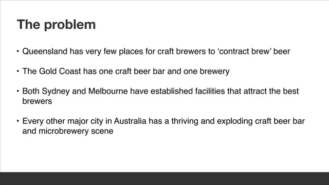 Problem slide 2 from Black Hops Brewing