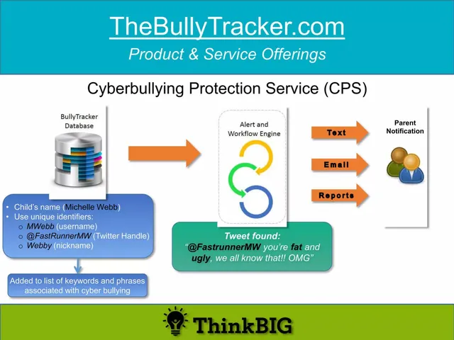 Product / solution slide 6 from The Bully Tracker