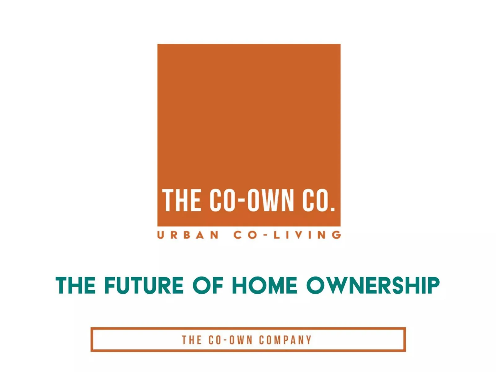 The Co-Own Company pitch deck slide
