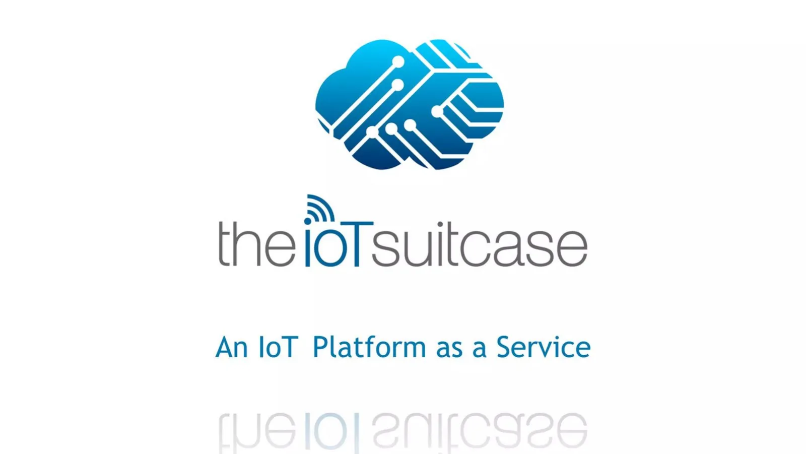 The IoT Suitcase pitch deck slide