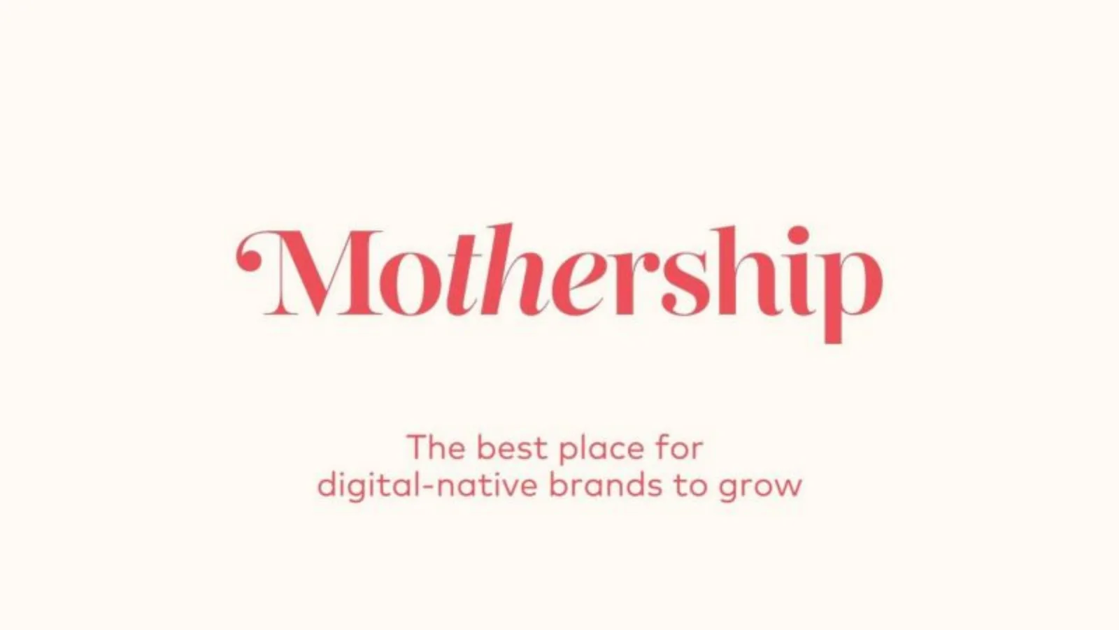 The Mothership pitch deck slide