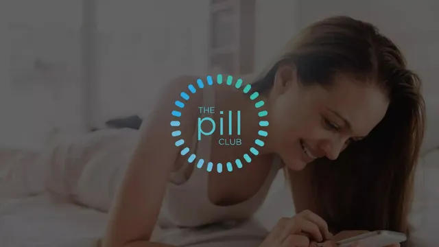 The Pill Club pitch deck cover