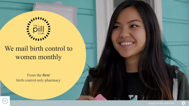 Product / solution slide 3 from The Pill Club