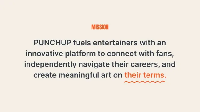 Vision slide 3 from PunchUp