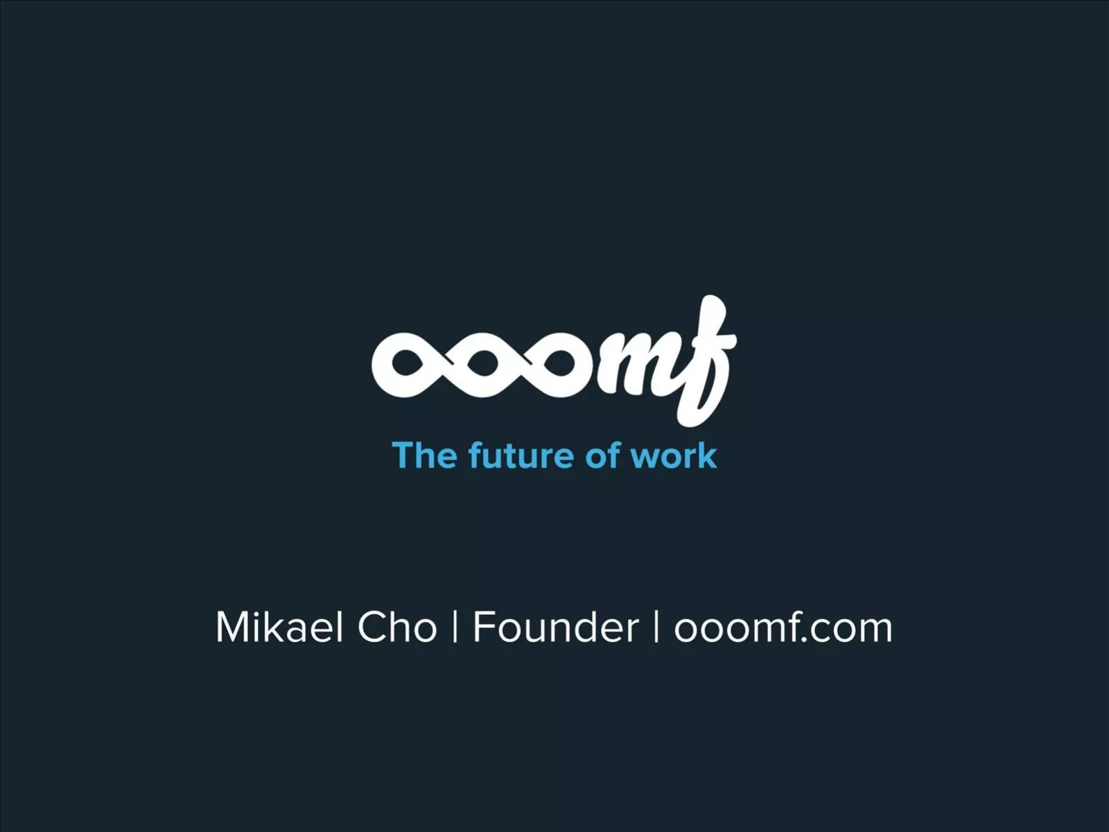 Ooomf (now Crew) pitch deck slide