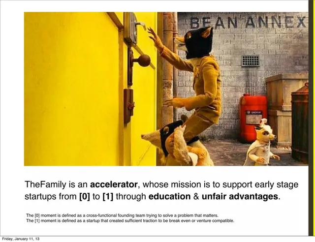 Company overview slide 3 from TheFamily