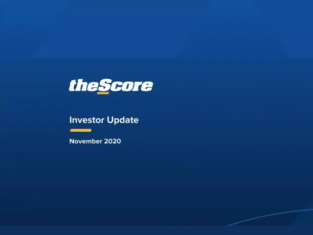 theScore pitch deck cover