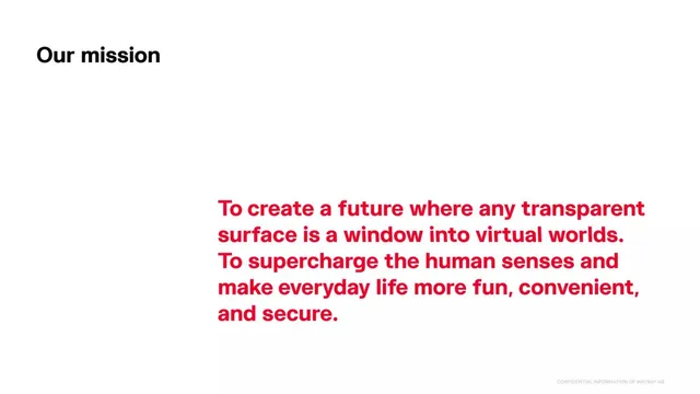 Vision slide 3 from WayRay