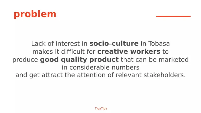 Problem slide 3 from TigaTiga