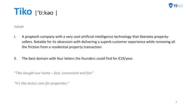 Product / solution slide 2 from Tiko