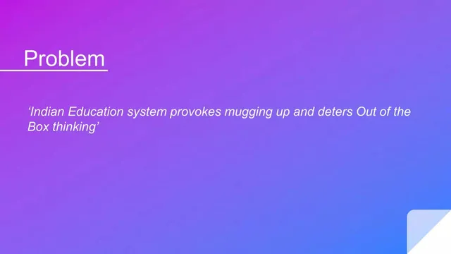 Problem slide 2 from Tinker Bot