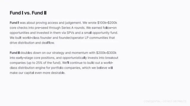 Ask & use of funds slide 7 from Todd and Rahul's Angel Fund