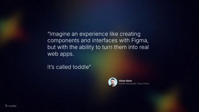 Product / solution slide 4 from Toddle