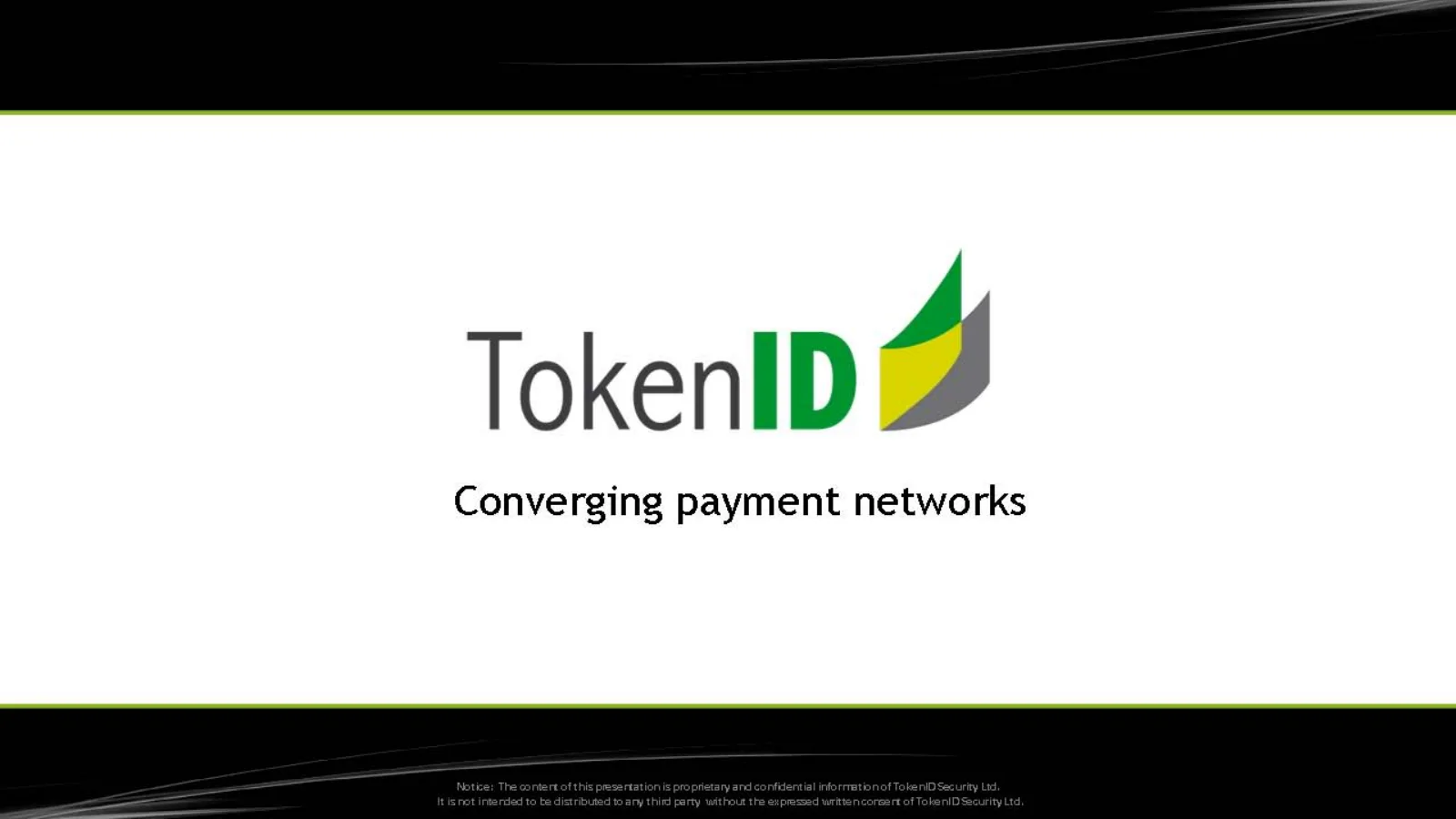 TokenID Security Ltd pitch deck slide