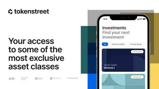 Tokenstreet pitch deck cover