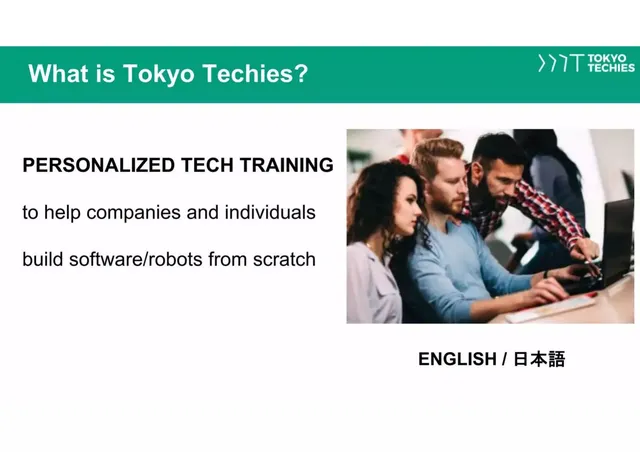 Product / solution slide 6 from TokyoTechies