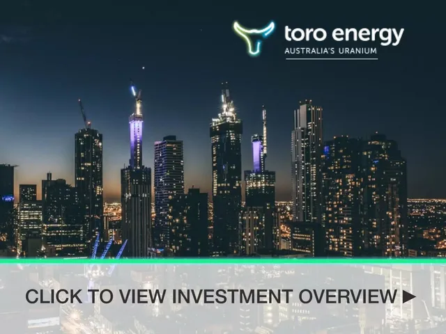 Toro Energy pitch deck cover