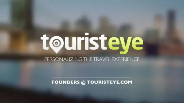 TouristEye pitch deck cover