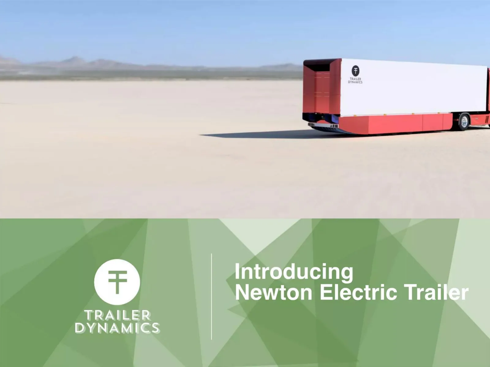 Trailer Dynamics pitch deck slide