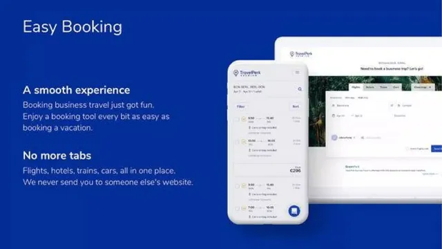 Product / solution slide 6 from TravelPerk
