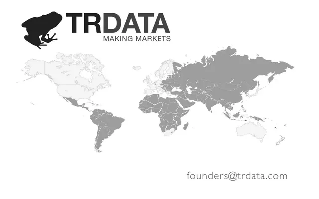 TRDATA pitch deck cover