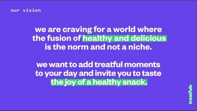 Vision slide 4 from Treatfuls