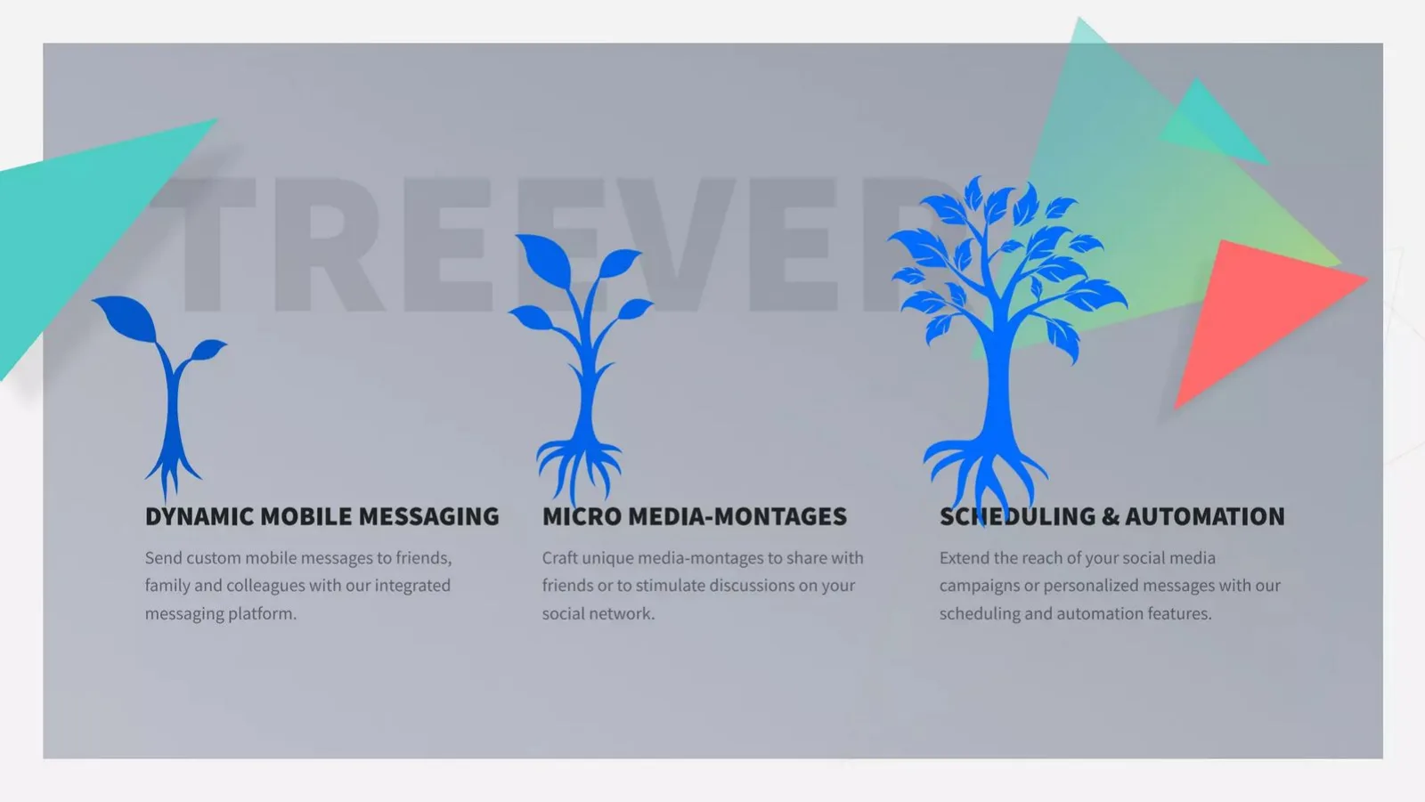 Treever pitch deck slide