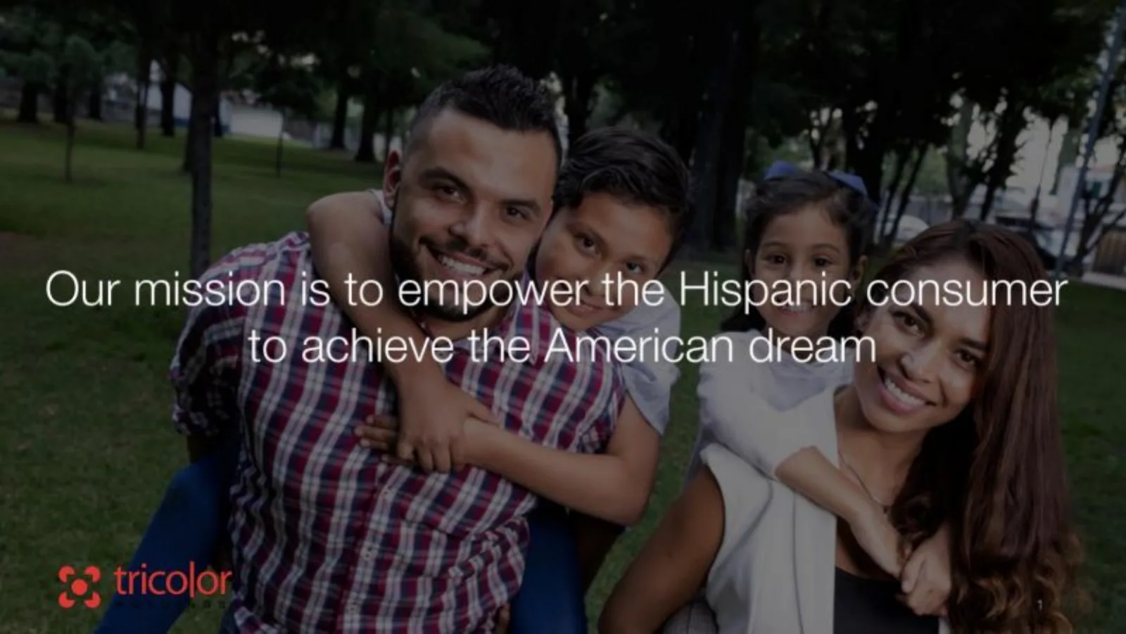 Tricolor pitch deck slide
