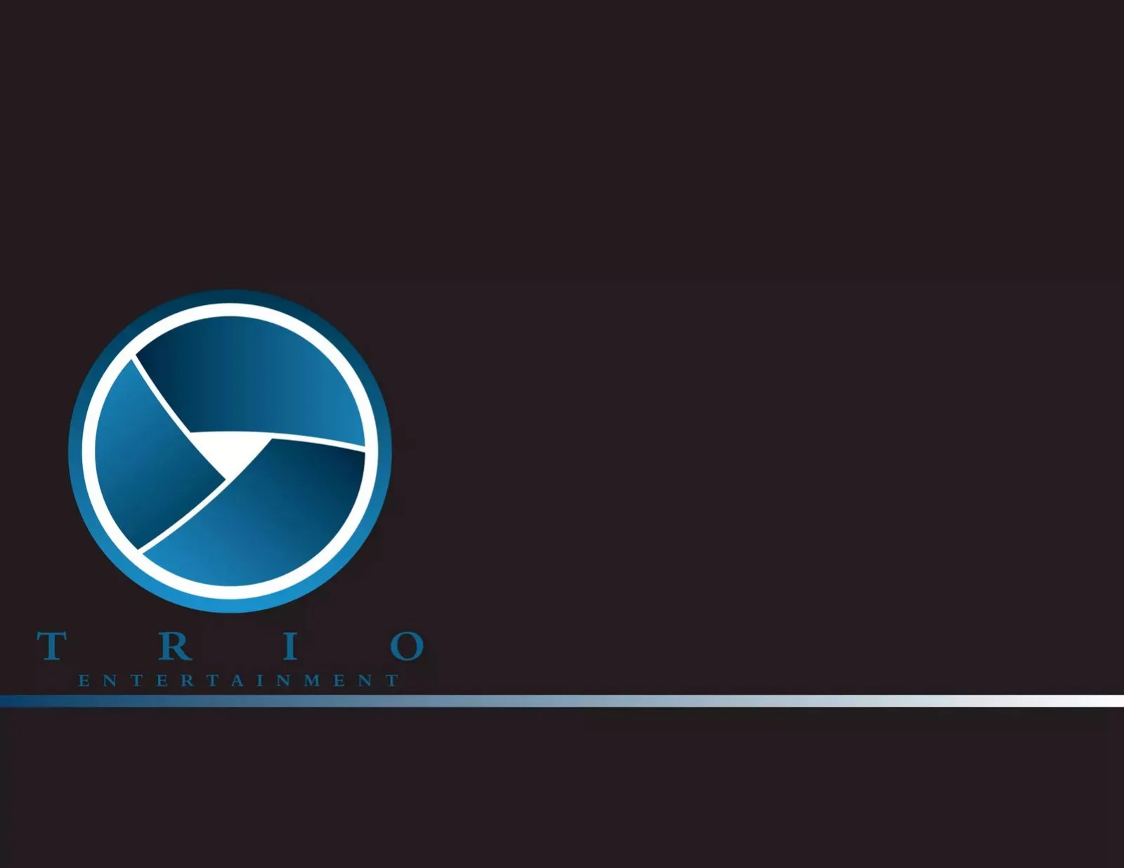Trio Entertainment pitch deck slide