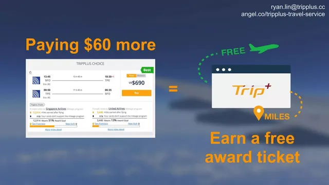 Product / solution slide 5 from Trip Plus