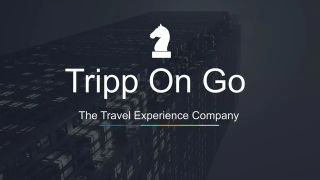 Tripongo (Tripp On Go) pitch deck cover