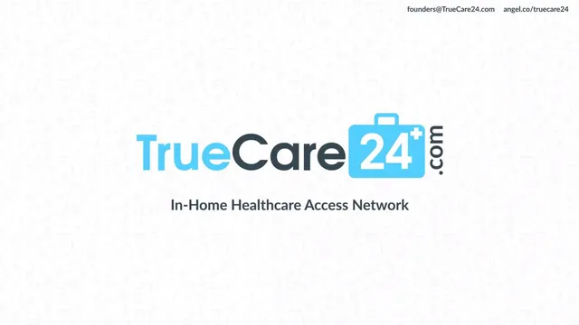 True Care 24 pitch deck cover