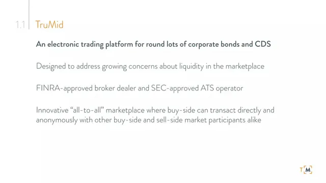 Product / solution slide 4 from Trumid