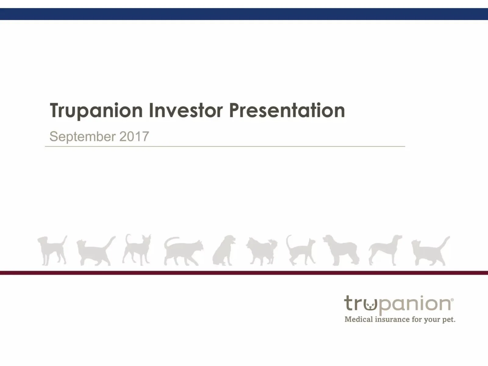 Trupanion pitch deck slide