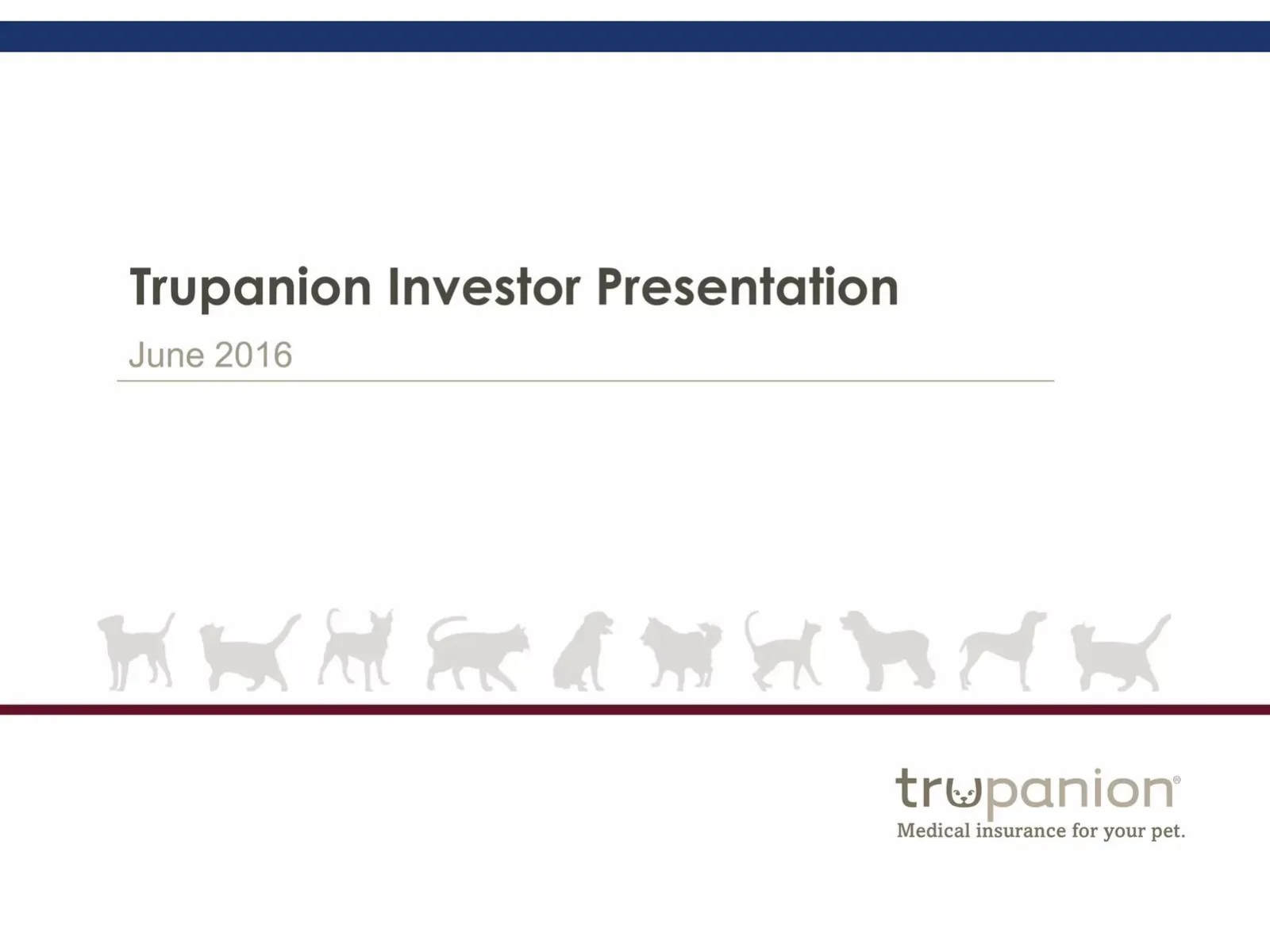 Trupanion pitch deck slide