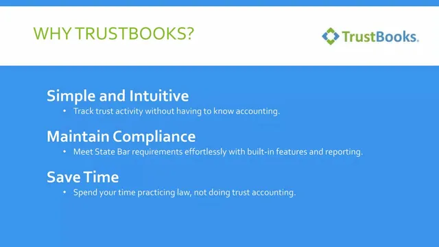 Product / solution slide 2 from TrustBooks