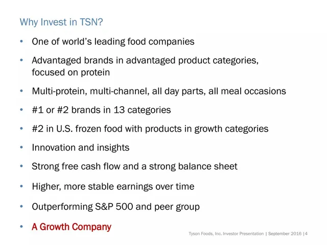 Company overview slide 4 from Tyson Foods, Inc. (TSN)