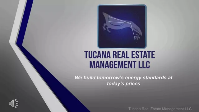 Tucana Real Estate Management LLC pitch deck cover