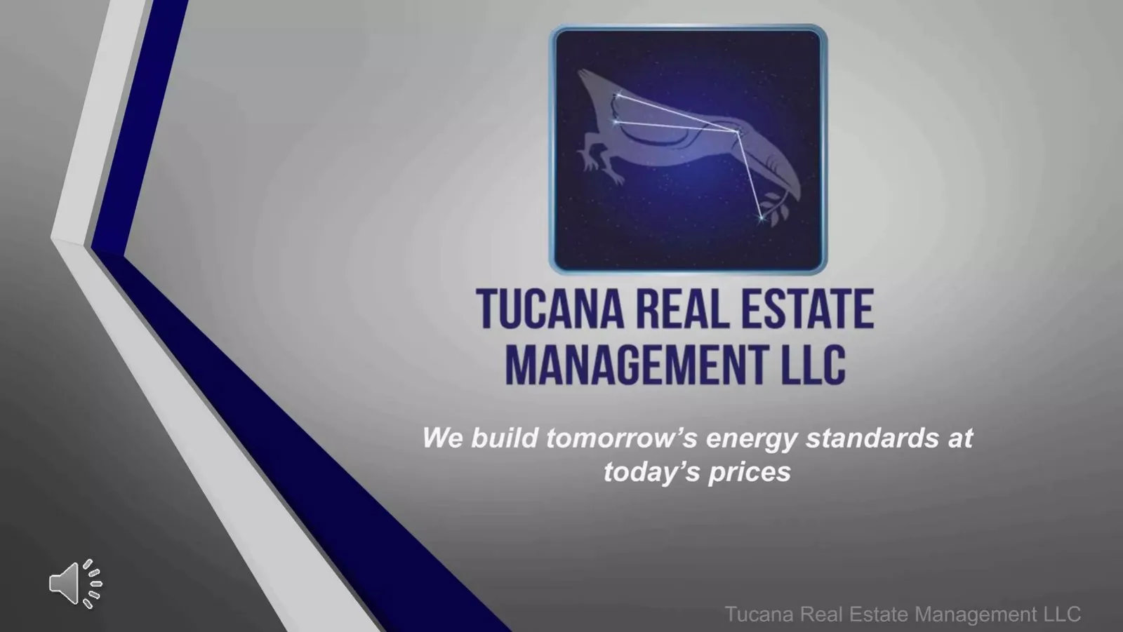 Tucana Real Estate Management LLC pitch deck slide