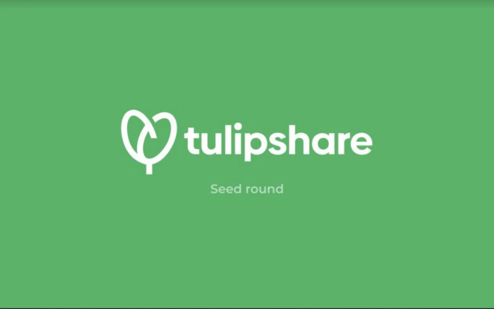 Tulipshare pitch deck slide