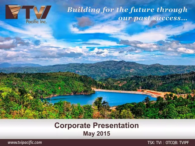 TVI Pacific Inc. pitch deck cover