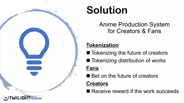 Product / solution slide 4 from Twilight Coin (TWC)