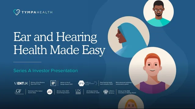 TympaHealth pitch deck cover