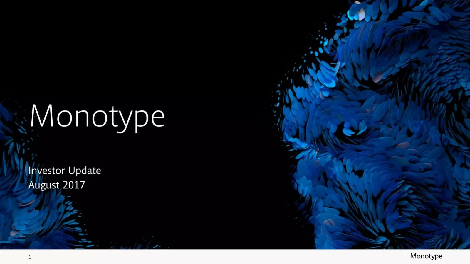 Monotype pitch deck slide