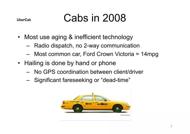Problem slide 2 from Uber