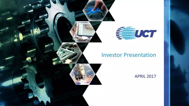 Ultra Clean Holdings, Inc. (UCT) pitch deck cover