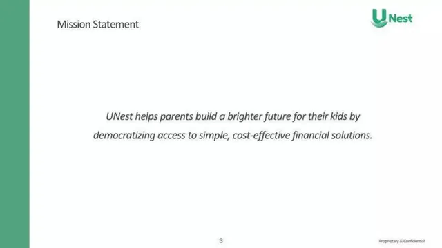 Vision slide 3 from UNest