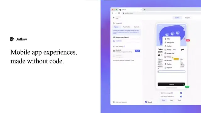 Unflow pitch deck cover